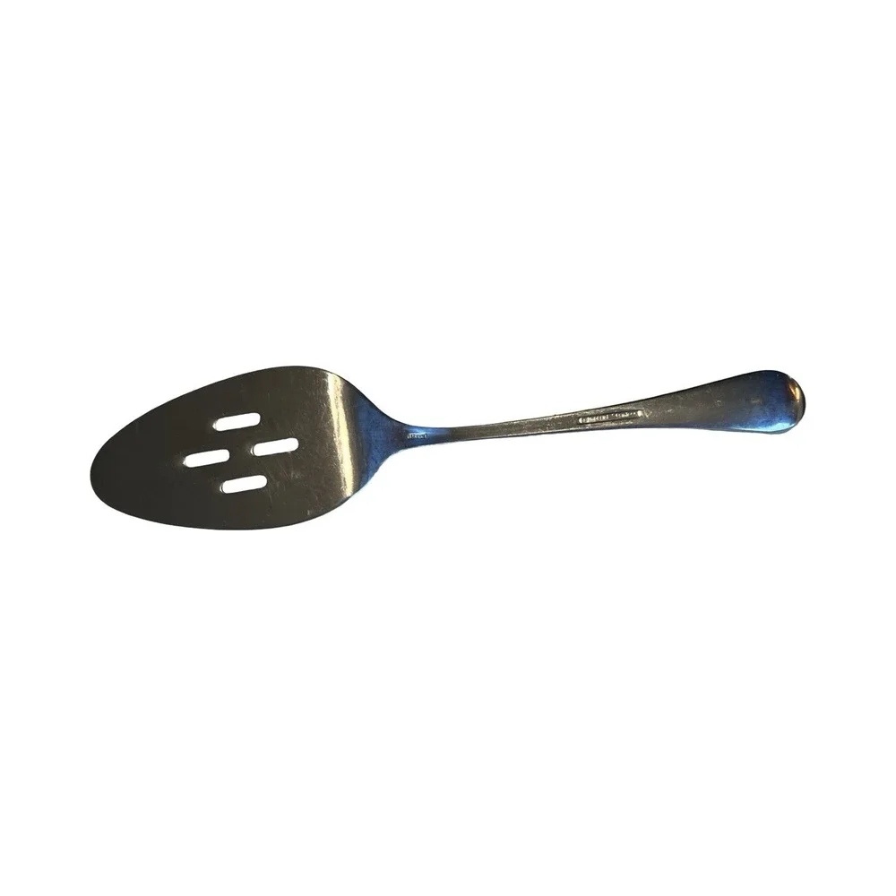 Imperial Stainless Slotted Tomato Server Serving Spoon Korea Silverware Flatware